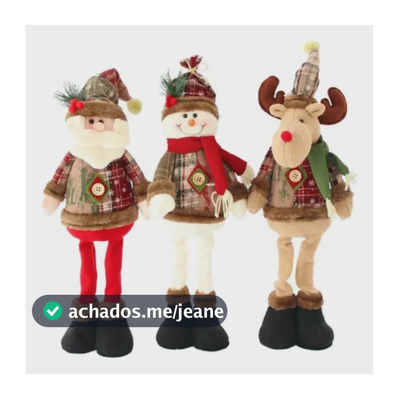 Bx Novo Conjunto De 3 Bonecos De Neve Para Decoração De
