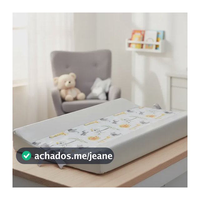 Trocador Cômoda Americano Anatômico Luxo Para Bebe
