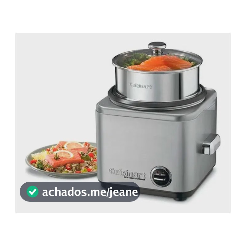 Panela Elétrica Cuisinart 650w Aço Escovado Cor Prata