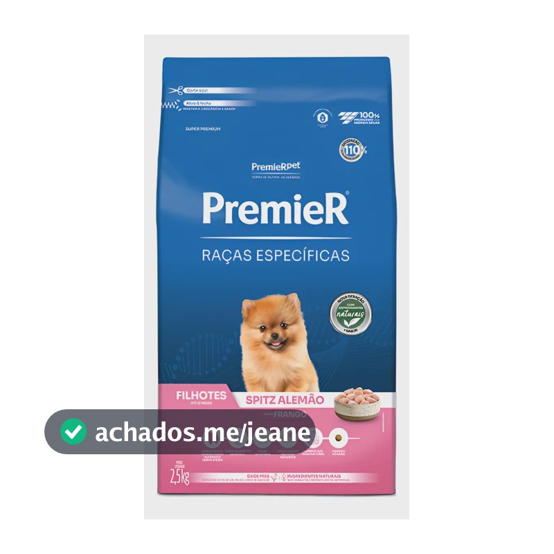 Premier Spitz Filhote 2,5 Kg