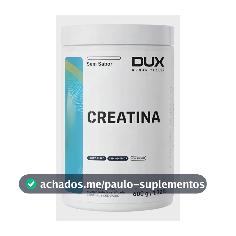 Creatina monohidratada Dux Human Health em pó Sem sabor x 600g
