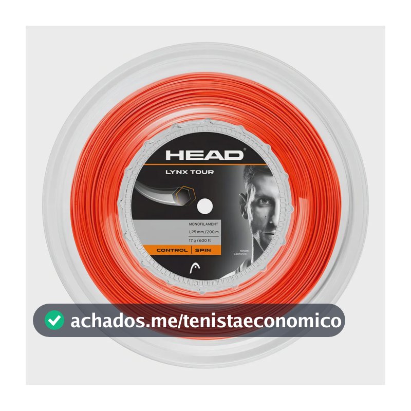 Rolo De Corda Head Lynx Tour 17 - Laranja