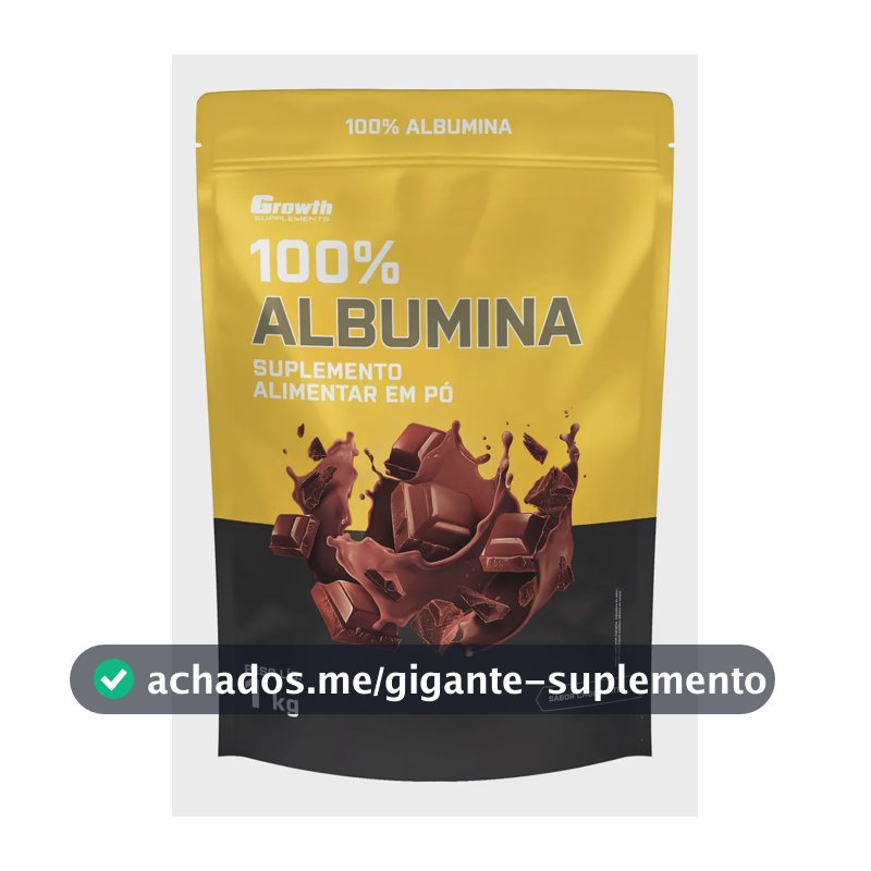 Albumina 1kg Growth Supplements Chocolate