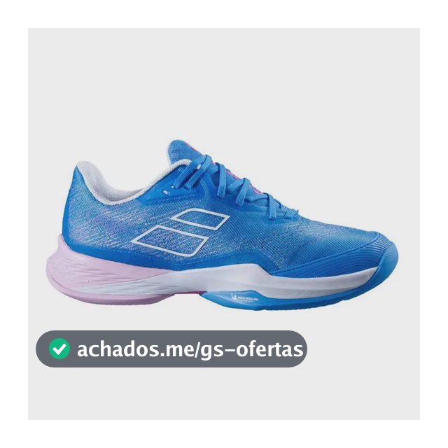 Tênis Babolat Jet Mach 3 Clay Azul Feminino