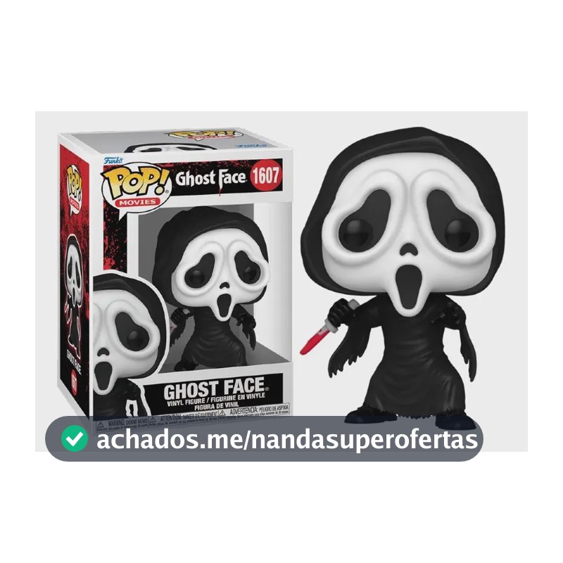 Pop! Funko Ghostface #1607 | Scream Pânico