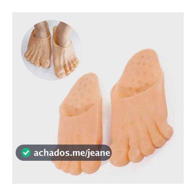 Chinelos De Algodão. Tênis Engraçados Para Homens Com Pés