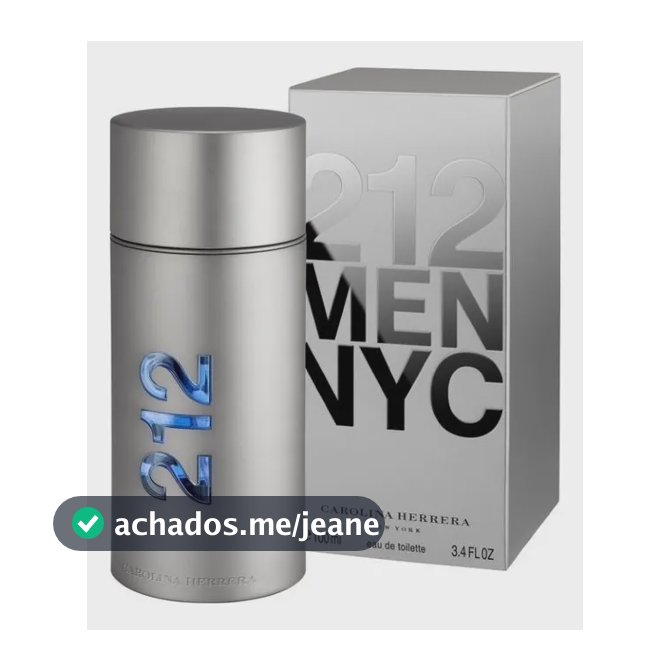 Perfume Carolina Herrera 212 Men Edt 100ml Masculino