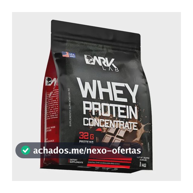 Whey Protein Concentrado 1kg Chocolate Dark Lab Chocolate