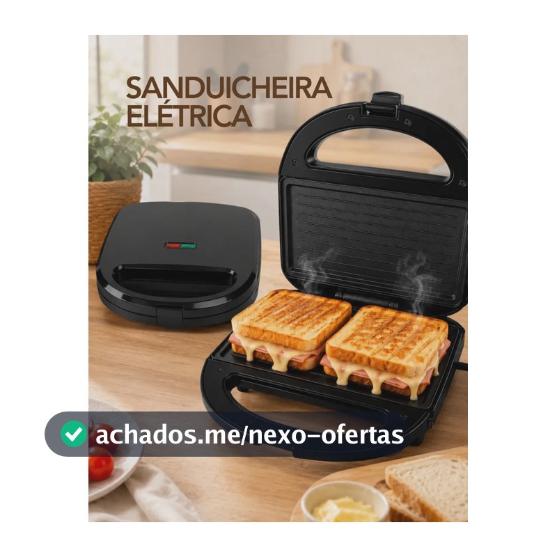 BETOLAR Sanduicheira 2 em 1 BTL1204 - Preto