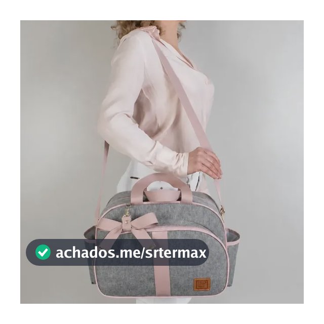 Bolsa Maternidade Com Laço Impermeável Bebê Menino Menina