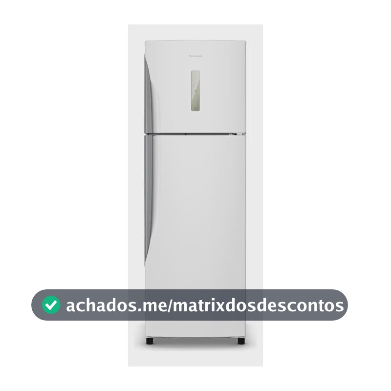Refrigerador Panasonic 391l Branco Nr-bt41pd2w Branco