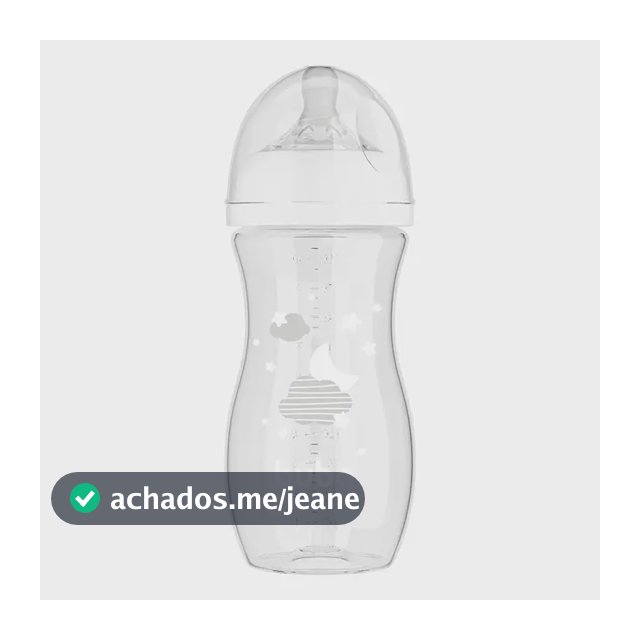 Buba, Mamadeira Easy Flow Nuvem 330ml Anticólica - Branco