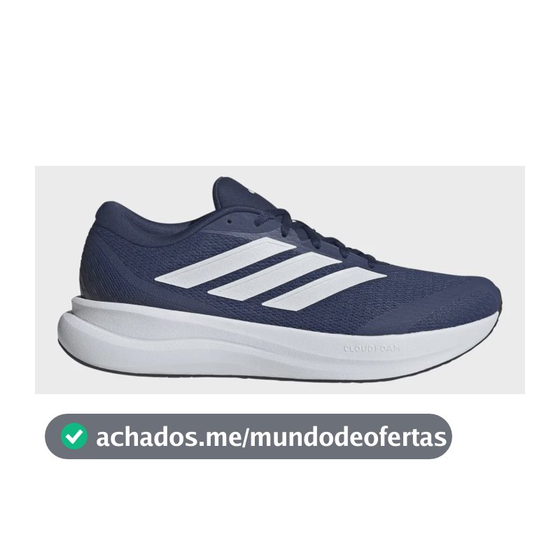 Tênis De Corrida Masculino Runfalcon 6 Cloudfoam adidas Azul Liso 39 Br
