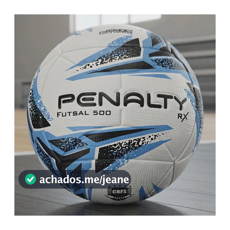 Bola Futsal Penalty Rx 500 Xxiii Cor Azul