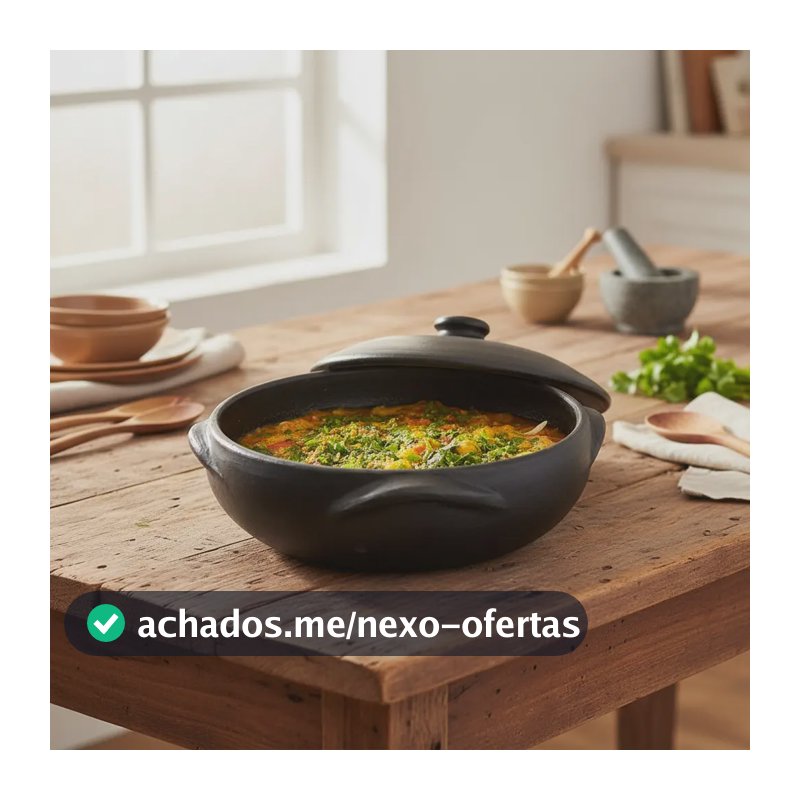 Panela De Barro Capixaba Para Moqueca - Moquequeira No 4