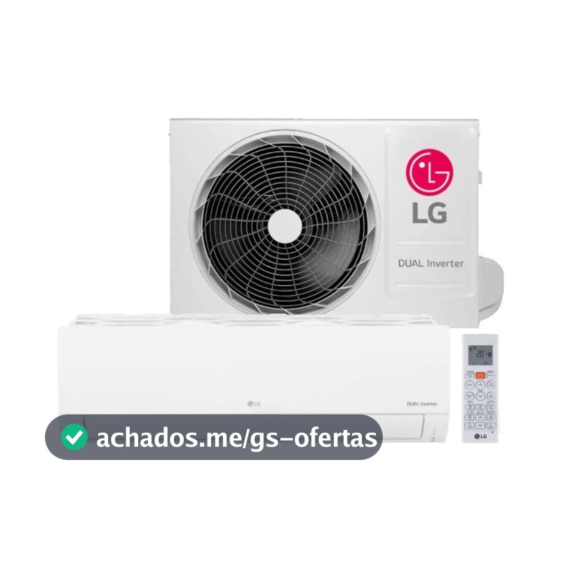 Ar Condicionado Dual Inverter LG Compact Ai 9000 Btus Frio