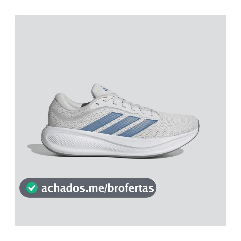 Tênis Masculino E Feminino Response Runner 2 adidas Branco Liso 41 Br