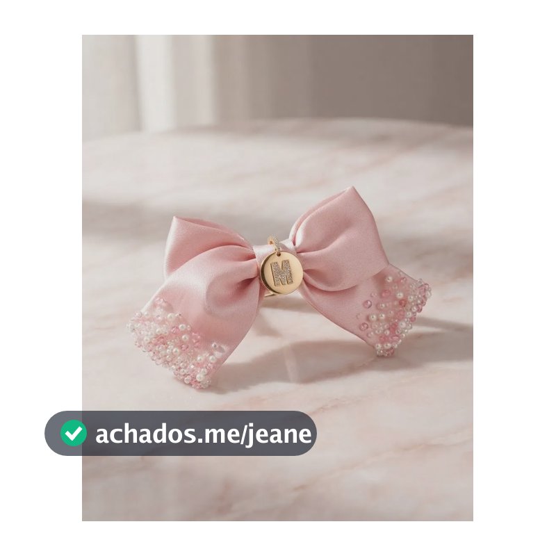 Laço De Cabelo Martina Rosa