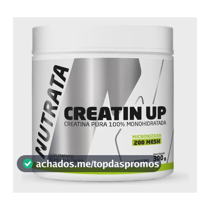 Creatina Nutrata Premium Creatin UP - 300g em pó Sem sabor x 300g
