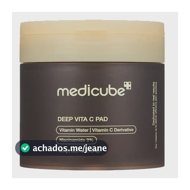 Medicube Deep Vita C Pad Niacinamide Vitamin Water Todo Tipo De Pele Rugas Firmeza