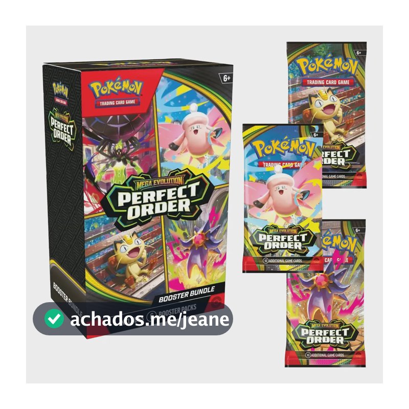 Pokémon Tcg Perfect Order Booster Bundle Mini Bb Inglês