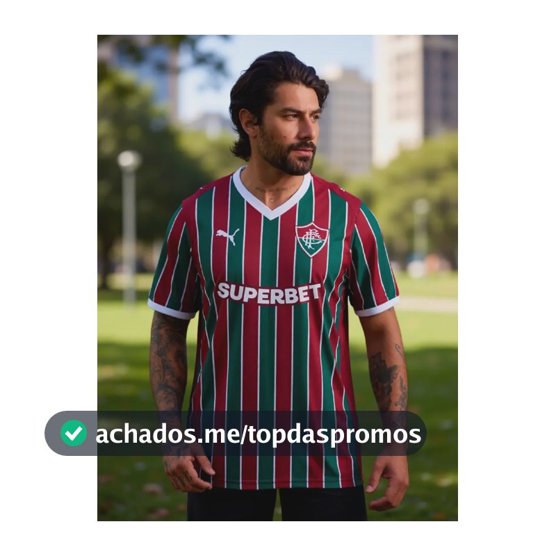 Camisa Fluminense Puma Masculina Jogo Partida 2026 Dark Crimson Sem Jogador Gg