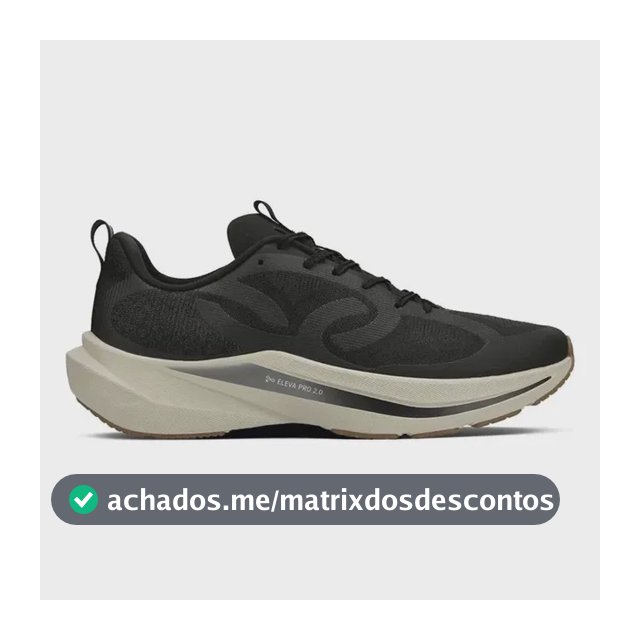 Tenis Olympikus Corre Vento 3 Preto/chumbo 40 Br