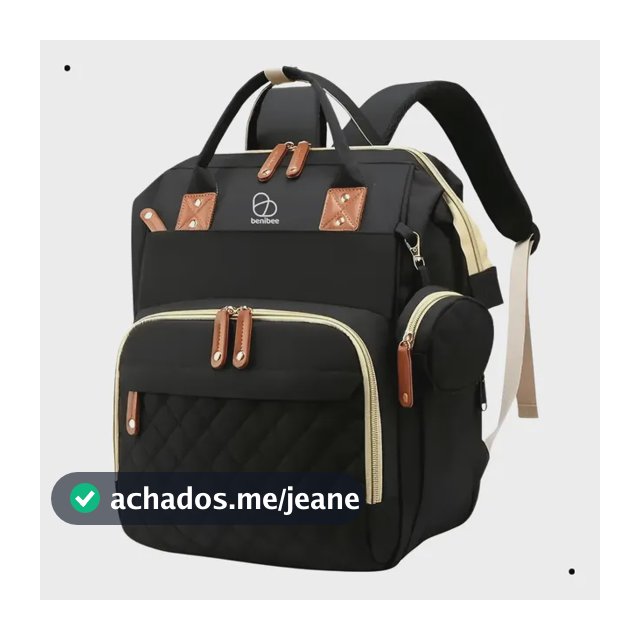 Mochila Bolsa Maternidade Impermeável Multifunção - Benibee