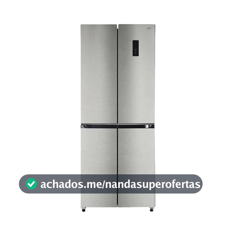 Geladeira Refrigerador Hq Frostfree Multidoor 426l Hq426mdff Inox