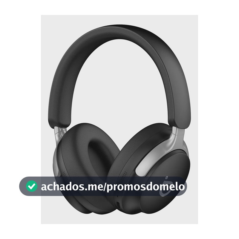 Headphone Bluetooth 5.4 Com Anc+Enc 40h Bateria Basike Fone Headset Bluetooth Com Microfone Hi-fi Estéreo Para iPhone Samsung Xiaomi Motorola Preto