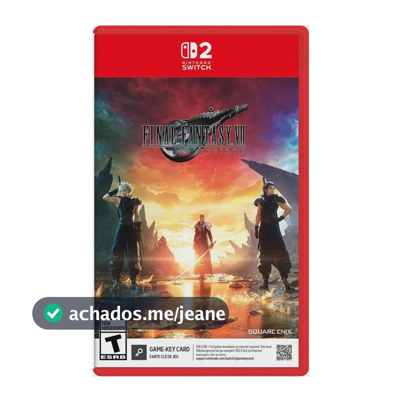 Jogo Final Fantasy Vii Rebirth Switch 2