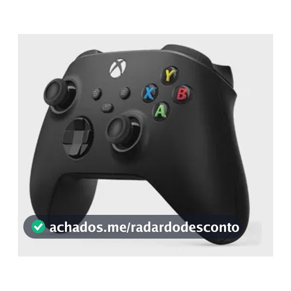 Controle Xbox Preto + Cabo Usb-c Carbon Black