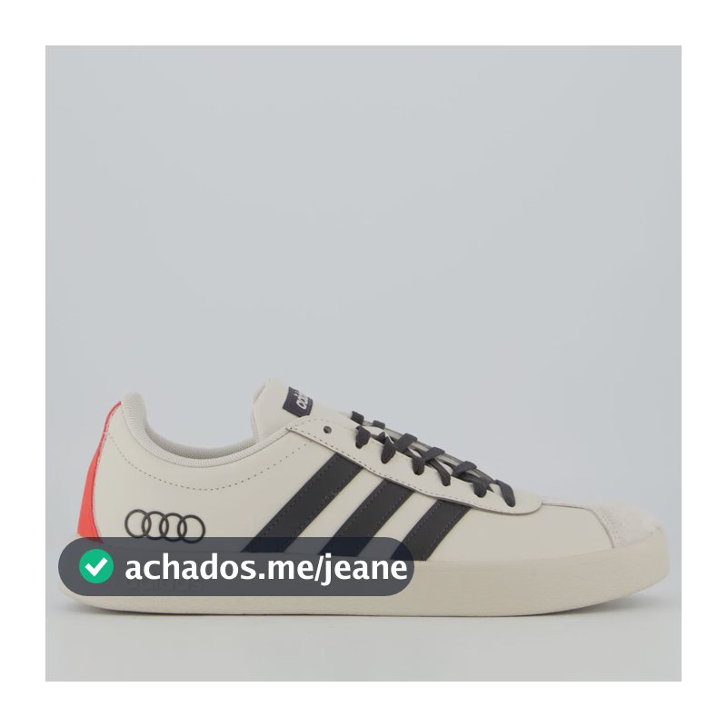 Tênis adidas Audi F1 Team Vl Court Cinza Cinza - 41 Br