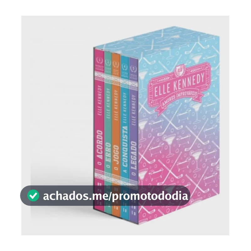 Box - Amores Improváveis (Nova Edição) - Kennedy, Elle - Paralela - Capa Mole