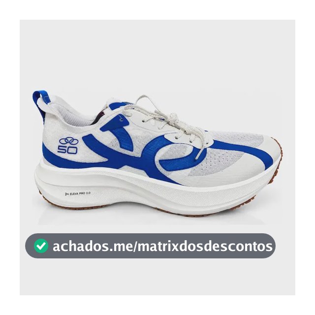 Olympikus Corre 4 - Edição 50 Anos - Saldão Branco 36 Br