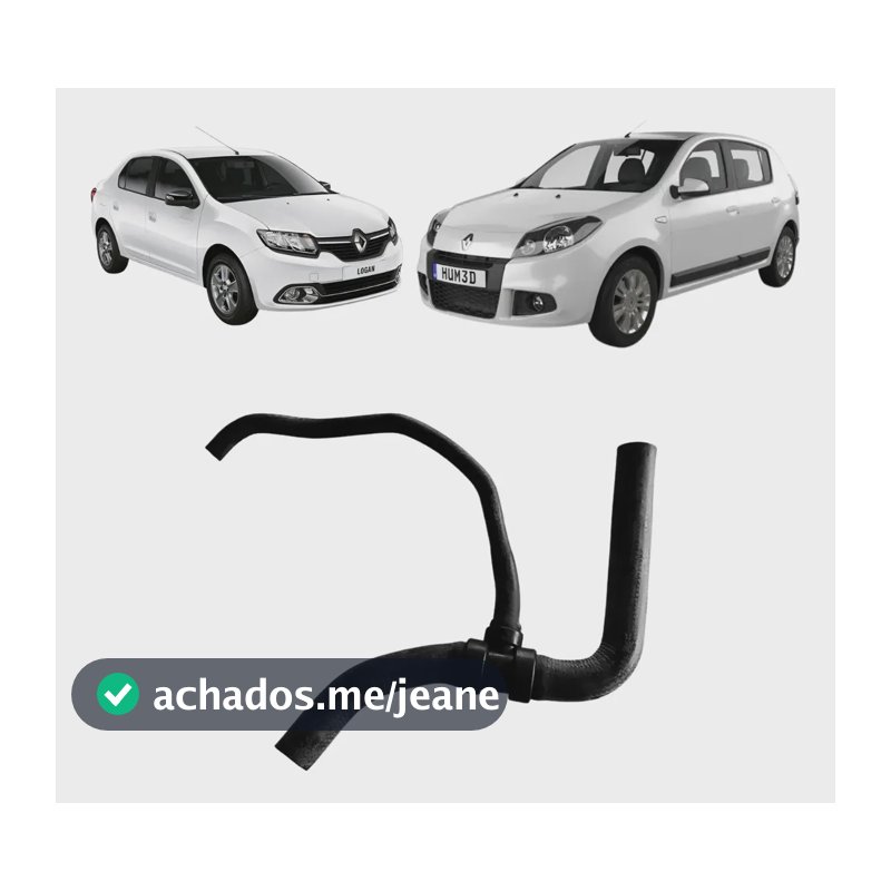 Mangueira Superior Radiador Logan Sandero 1.0 16v 8200587181