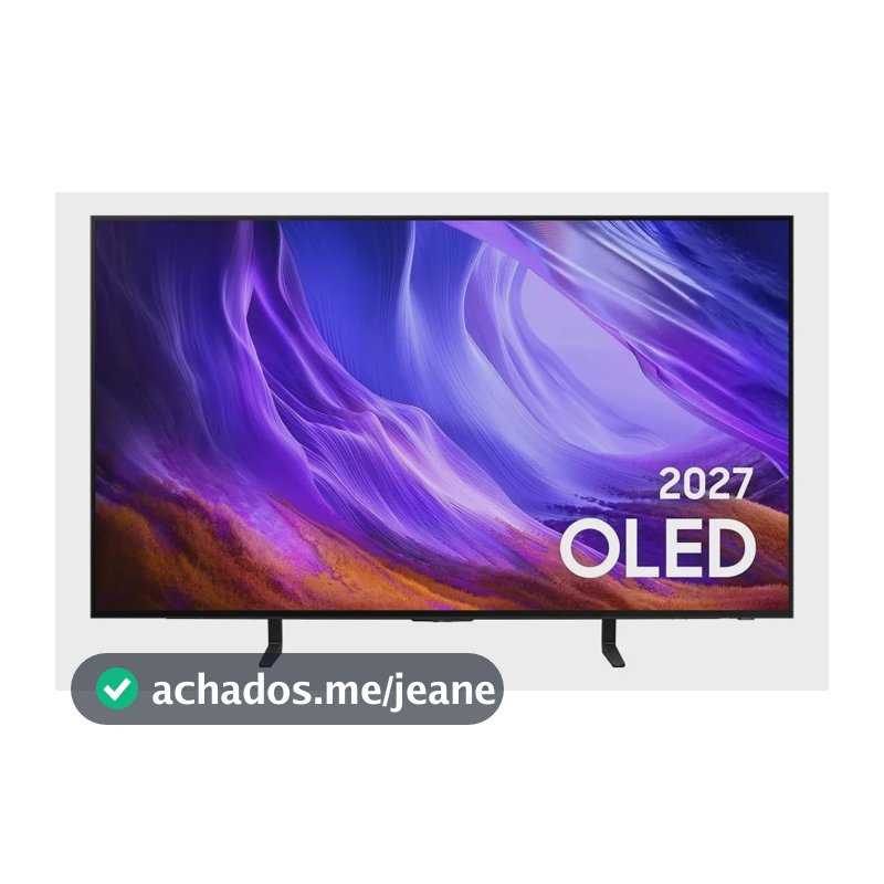 Samsung Vision AI TV 48 OLED 4K S85H 26/2027, Pacote Gamer Premium, G-Sync, Vision AI Companion Pro, Painel 120hz
