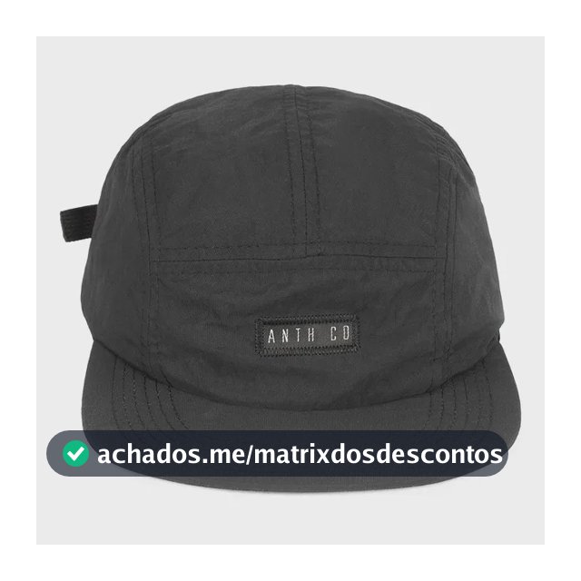 Boné Anth Co Aba Reta Tec Five Panel Strapback Original