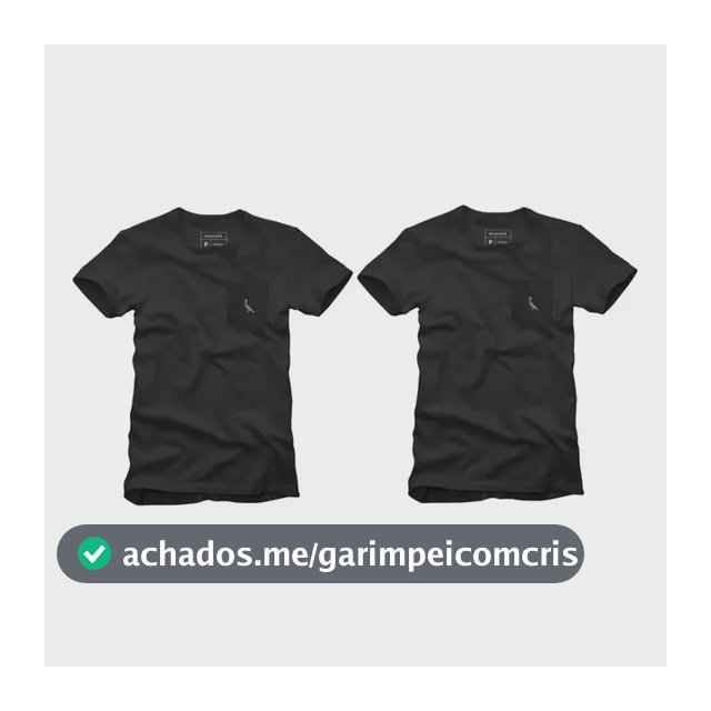 Kit 2 Camisetas Bolso Cb Pica-pau Xadrez Reserva