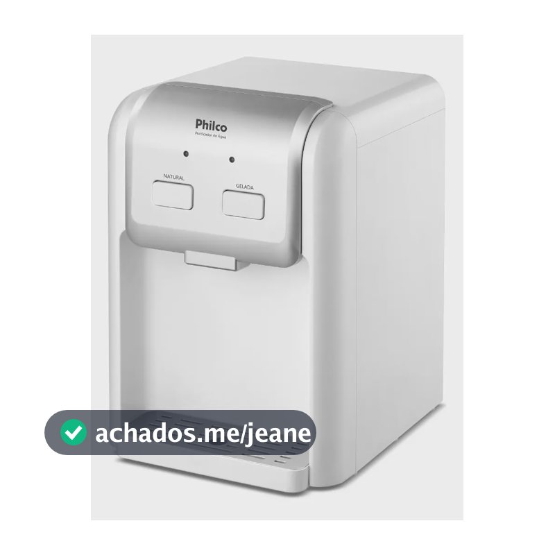 Purificador De Água Philco Branco/Cinza Ppu11b