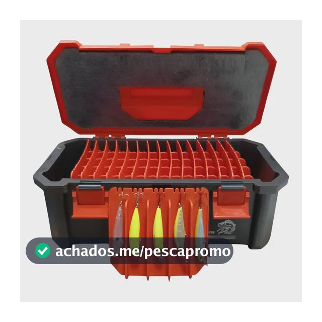 Caixa De Pesca Maleta Estojo Organizador Iscas Artificiais