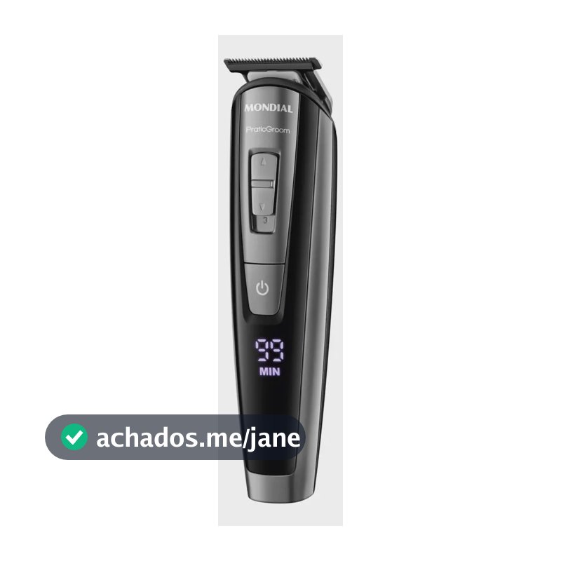 Maquina de Cortar Cabelos/ Aparador de Pelos Praticgroom Mondial