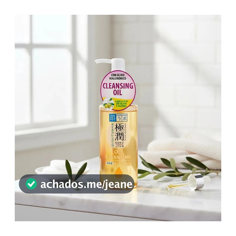 Demaquilante Hada Labo Gokujyun Oil Cleansing Com 200ml