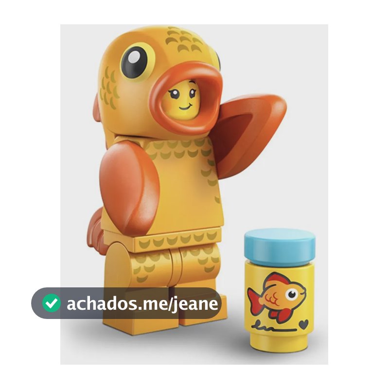 Lego Minifigures 71051 Série 28 Peixe Goldfish Costume 1