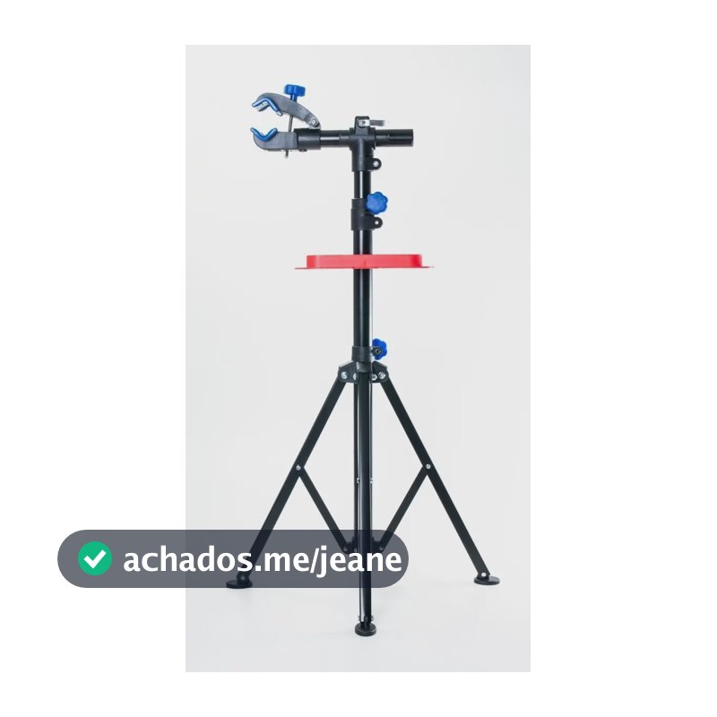 Cavalete Manutenção Dobrável Absolute Nero c/ Bandeja para Bicicleta 29 Alumínio