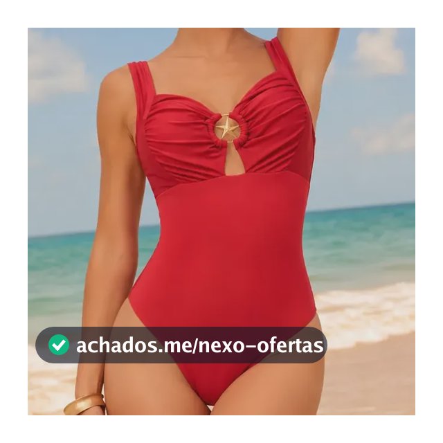 Maiô Body Feminino Praia Poliamida Premium Alça Modeladora