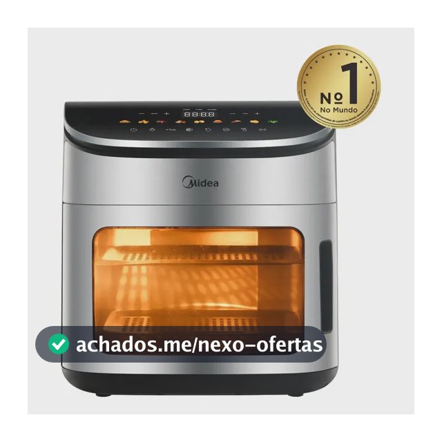 Fritadeira Air Fryer Oven 12l Digital Midea 127v