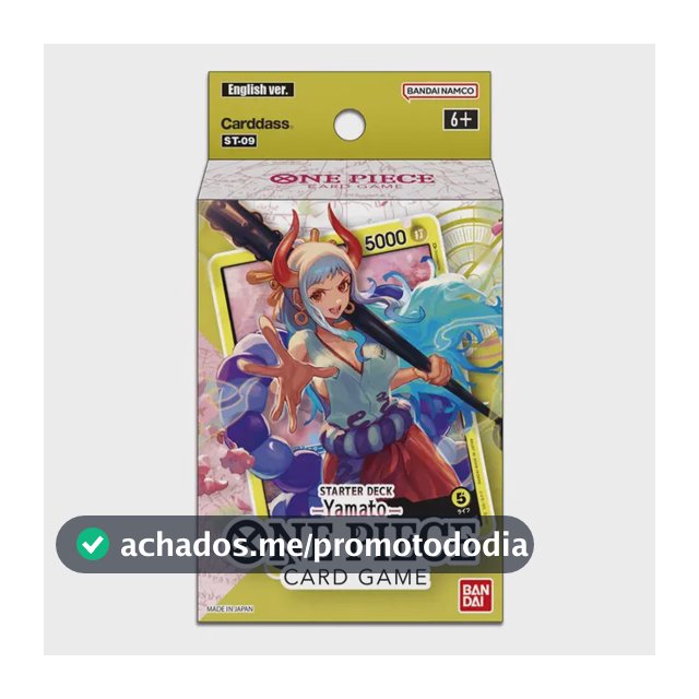 Starter Deck Yamato St 09 Cartas One Piece Card Game Bandai