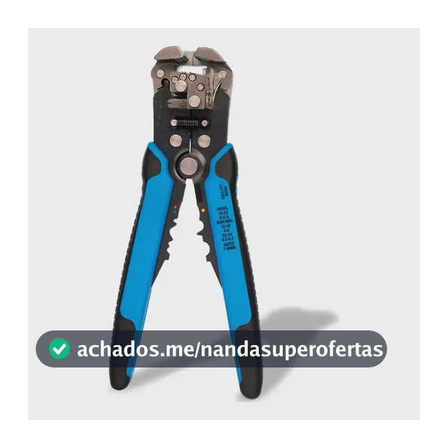 Alicate Decapador Crimpador Gross Autoajustável Fios 0,2 a 6mm 1771855
