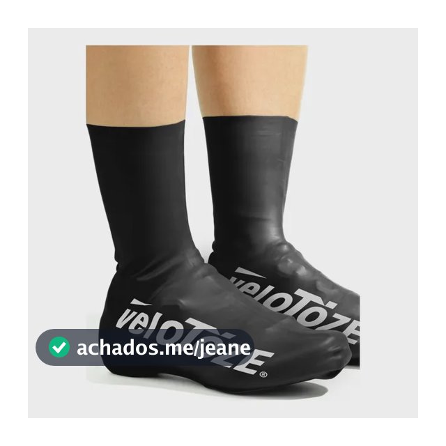 Capa De Sapatilha Velotoze Latex Tall-road 2.0